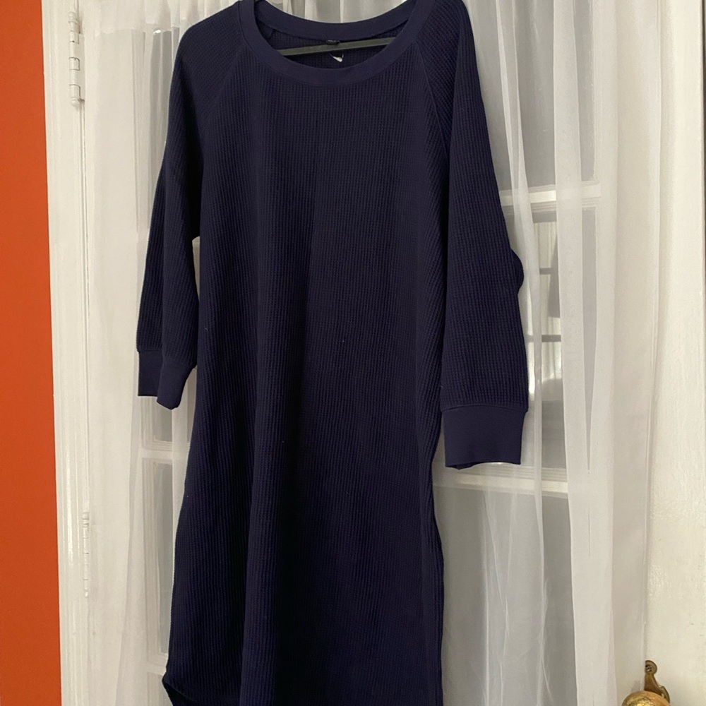 Uniqlo Elegant Navy Blue Women's Dress